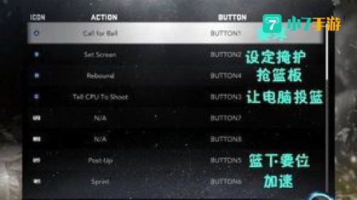 nba2k11键盘操作