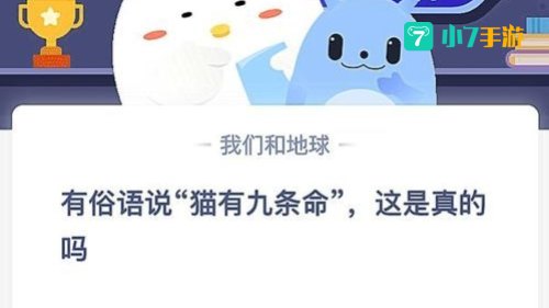 俗话说猫有九条命是真的吗
